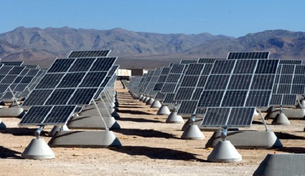Layla Solar Power Plant in Aflaj