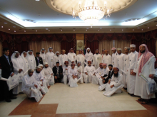 زيارة وفد من العمادة لمركز سعود الباطين للتراث